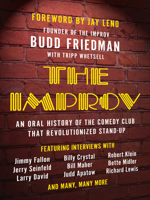 Title details for The Improv by Budd Friedman - Wait list